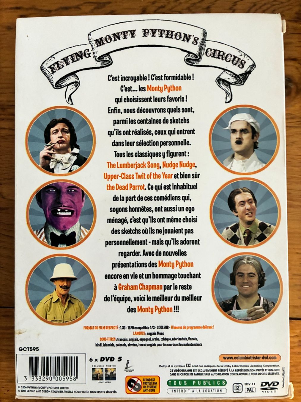 Tutti i DVDs: Monty Python's Personal Best (coffret 6 DVD, VOST) – Usato da Vevey venduto da zecollector 1