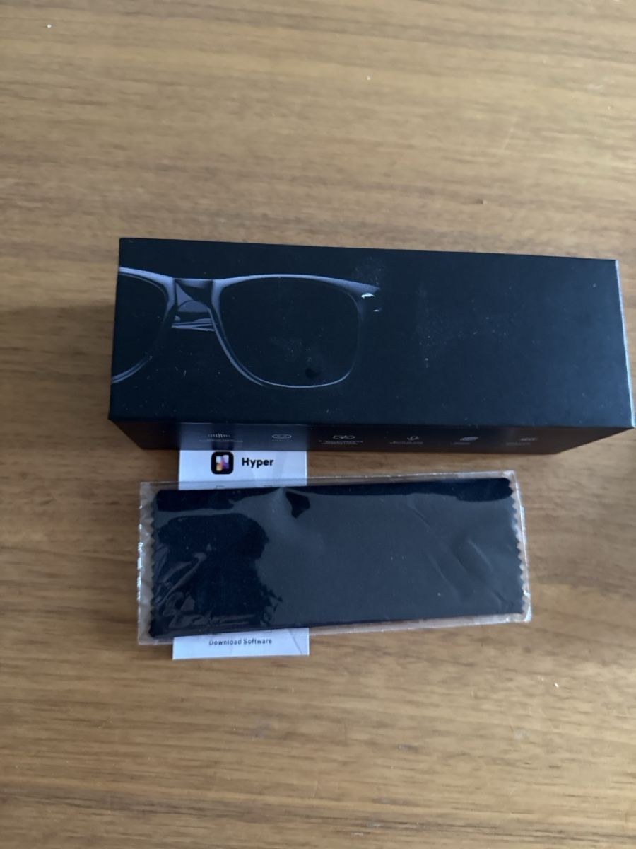 Occhiali & Lenti: Hyper Smart Glasses Schwarz Neu – Nuovo e nell'imballaggio originale da Rüfenacht BE venduto da lili.02 5