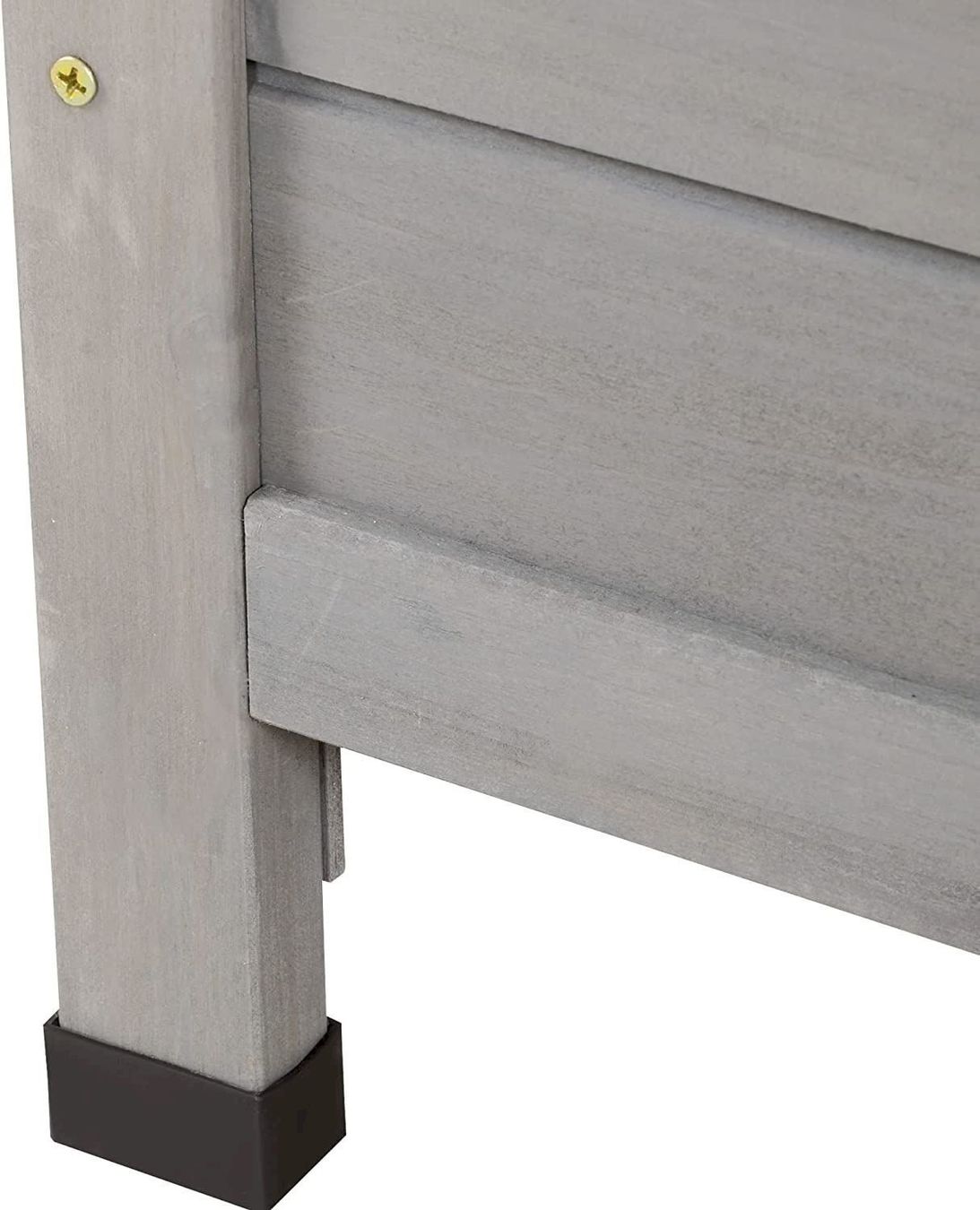 Box contenitori: Gartenschrank Holz 87x46,5x96,5cm grau – Nuovo e nell'imballaggio originale da Bottighofen venduto da zaap 7