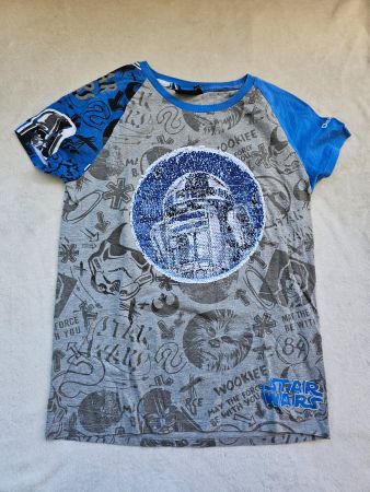 T-shirt Desigual Star Wars motif réversible 13-14 ans