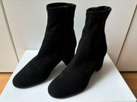 Wildleder Stiefeletten schwarz