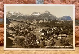 MORSCHACH gegen Urirotstock - Vierwaldstättersee Dorfansicht