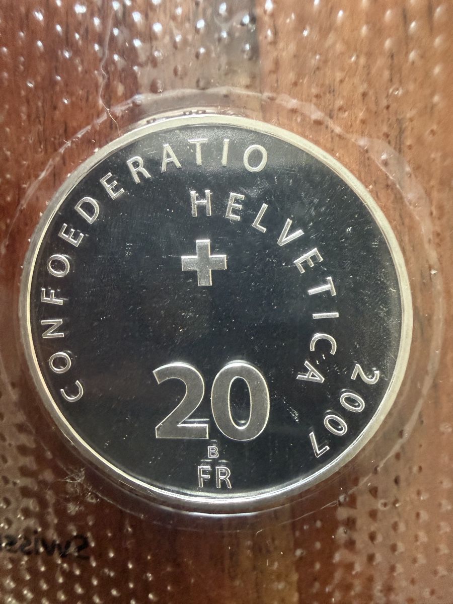 Alle Münzen: Schweizer 20 Franken Silbermuenze 2007 SNB – Neu und originalverpackt aus Widnau von Doctor_Hemp 1