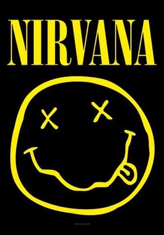 Foto & Immagini: Nirvana Smiley Posterflagge – Nuovo (secondo la descrizione) da HORGEN venduto da starworld
