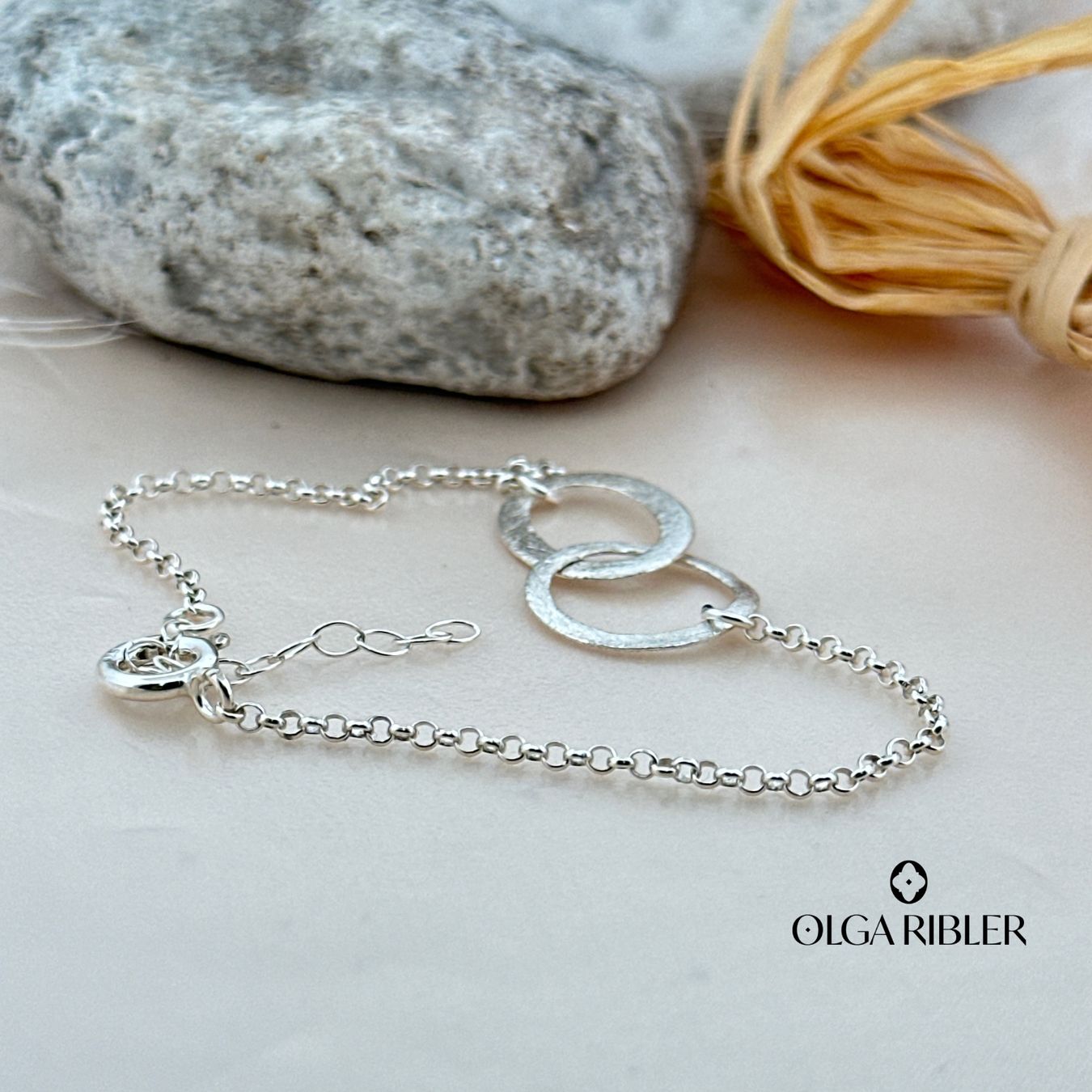Olga Ribler Bracciali & Braccialetti: Silberarmkette 925er – Nuovo (secondo la descrizione) da Luzern venduto da MonikaS03 4