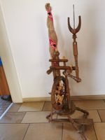 Altes schönes Spinnrad