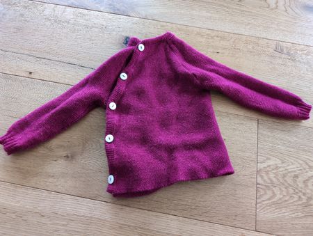 Reiff Wolljacke Wickeljacke Schlüttli Gr. 62/68, 100% Merino