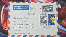 CL32 Enveloppe + Timbre Cameroun 1988