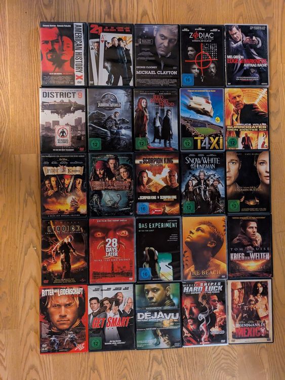 25 x Action, Sci‑Fi & Kultfilm DVD‑Set – Film‑Highlights 🎬 (Gebraucht ...