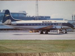 British Overseas Airways Corporation BOAC Vickers 701 Viscou