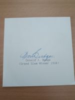 Don Budge - Tennis - handsigniert - 2000 verstorben