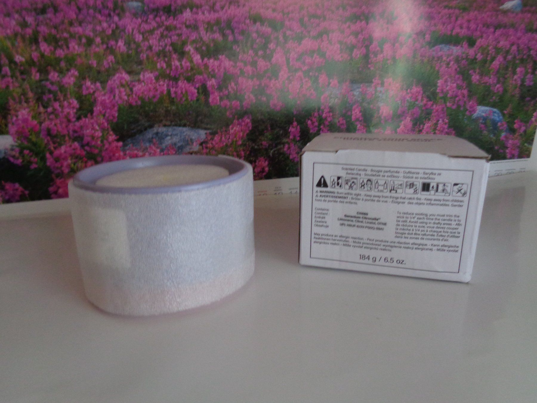 Partylite Candele: Duftkerze Geranium Citronella oder Pfirsich Honig Citronella – Nuovo e nell'imballaggio originale da Frauenkappelen venduto da Sunneschy00 2