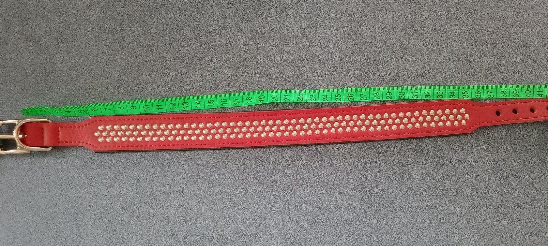 Hunter Guinzagli & Collari: Hunter Hundehalsband Leder  Rot 37 - 42 cm – Nuovo e nell'imballaggio originale da Rüegsauschachen venduto da W4PAW 2