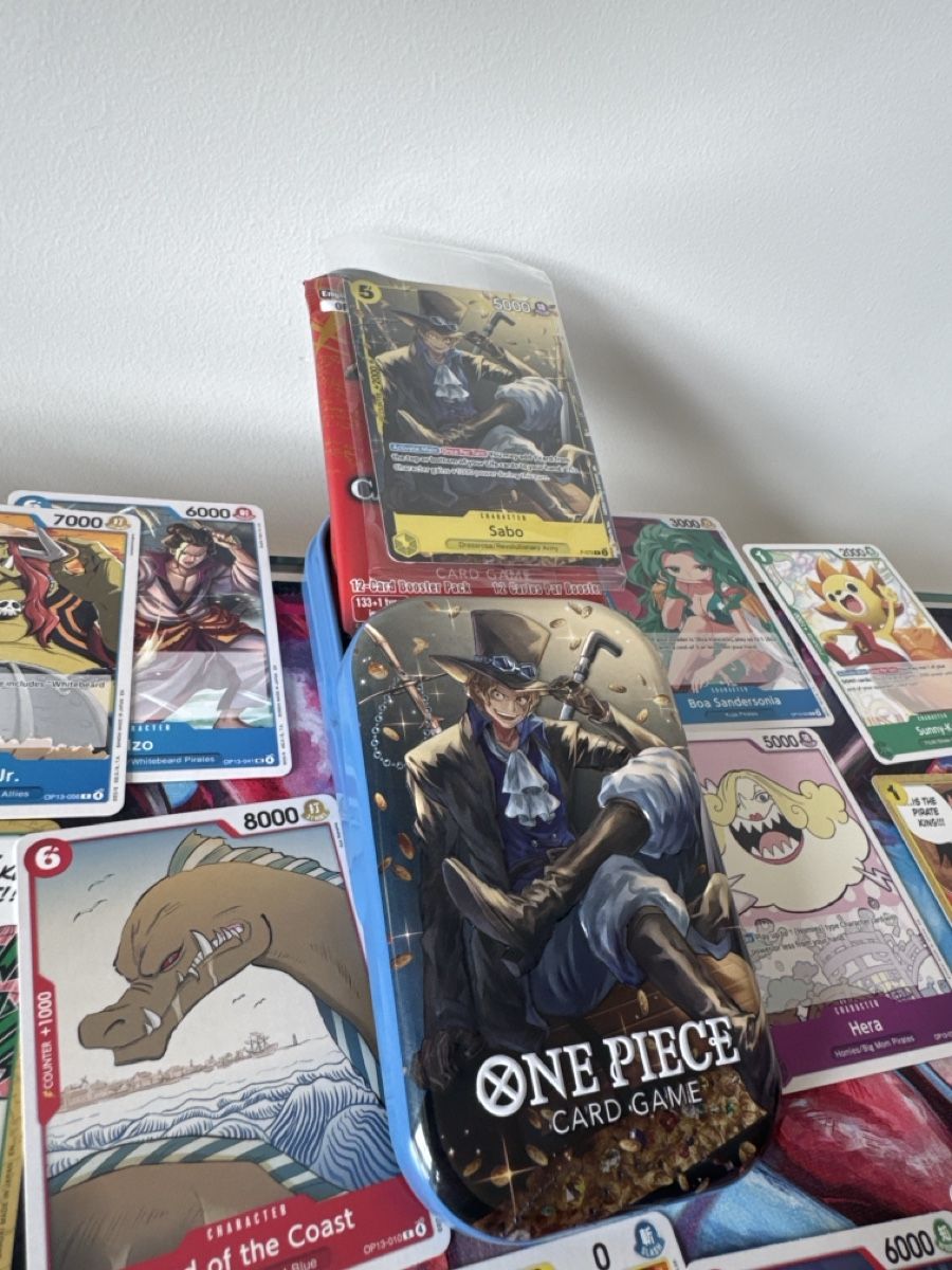 Bandai Sammelbilder & Trading cards: OP-13 Mini Tin One Piece / Sabo – Neu (gemäss Beschreibung) aus Balerna von nic_s7dt 1