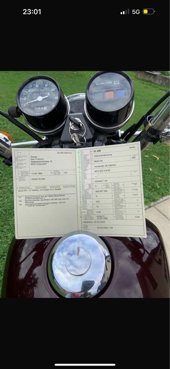 Honda Sonstige: Honda CM 250ccm im Top Zustand – Gebraucht aus Dübendorf von Sachs621 3