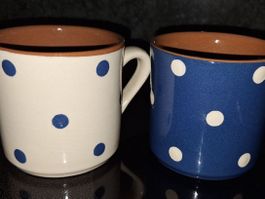 NOSTALGIE KAFFEEBECHER AUS OMAS ZEIT 💙🤍