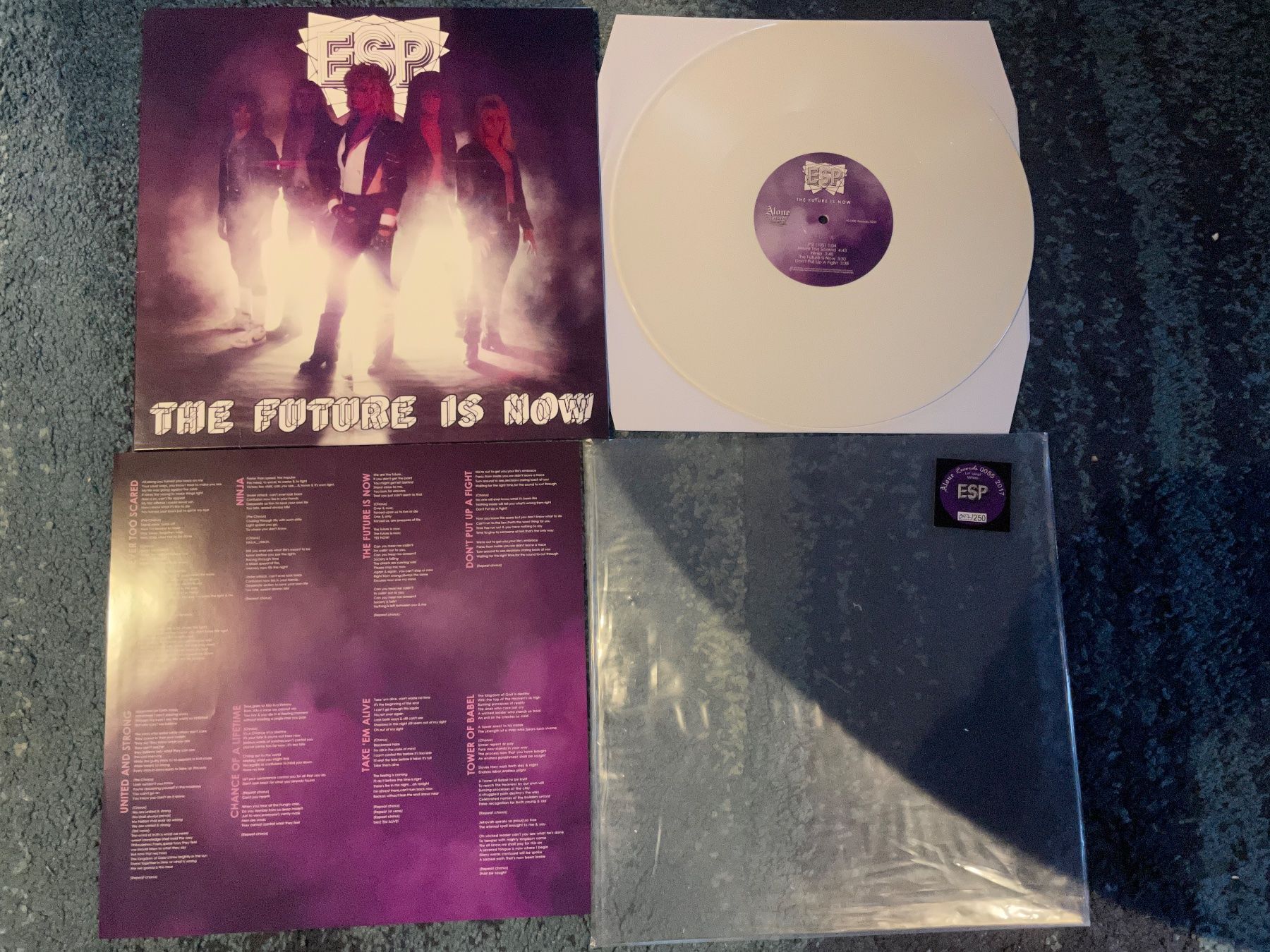 Dischi in vinile: E.S.P. – The Future Is Now LP 2016 – Usato da Neuenhof venduto da django3001