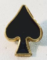 AA108 - Pin Jassen Jass Jasskarten Schaufel