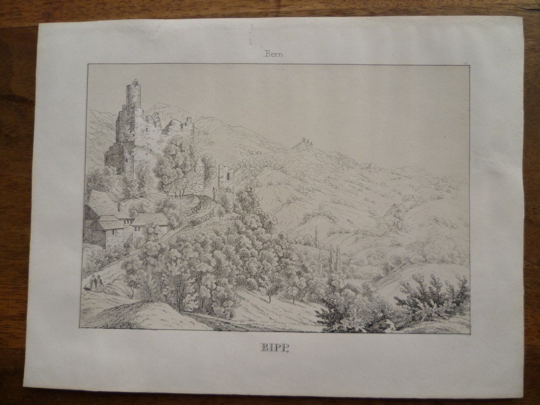 Grafiken & Lithographien: BIPP   BERN – Neu (gemäss Beschreibung) aus Bevaix von bohrap 1