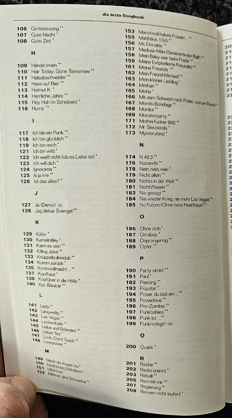 Libri: Die Ärzte - Songbook - Poketversion – Nuovo (secondo la descrizione) da Greifensee venduto da D.HAUSER68 3