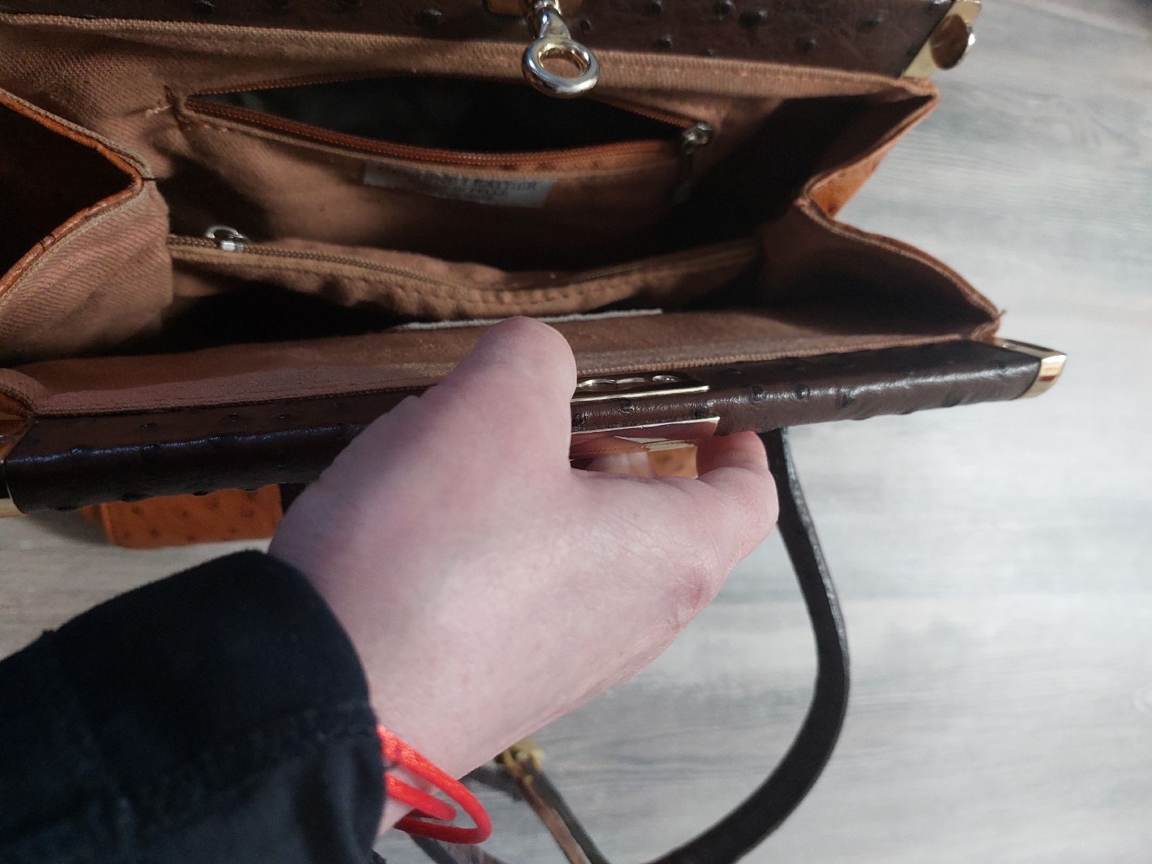 Vera Pelle Borse da donna: Echt leder Tasche – Usato da Dietlikon venduto da Asany 3