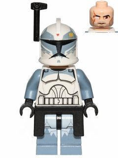 Lego Statuette: Lego Clone Trooper Commander Wolffe sw0330 Wolfpack (2011) – Usato da Basel venduto da SwissBrickBank 4