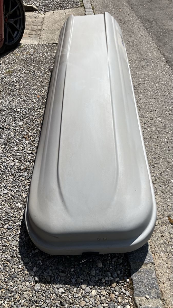 Coffres de toit: Coffre de toit Pilot PRE 460 460L gris comme neuf  – Neuf (Voir description) à Dompierre VD par immorentes 1