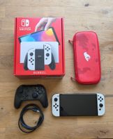 Nintendo Switch OLED mit Pro Controller & Hülle