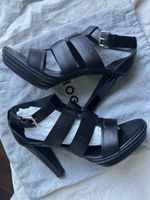 New HOGAN black sandals - size 40.5