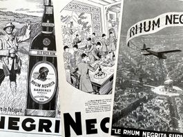 Rhum Negrita - 3 alte Werbungen / Publicités 1930/31