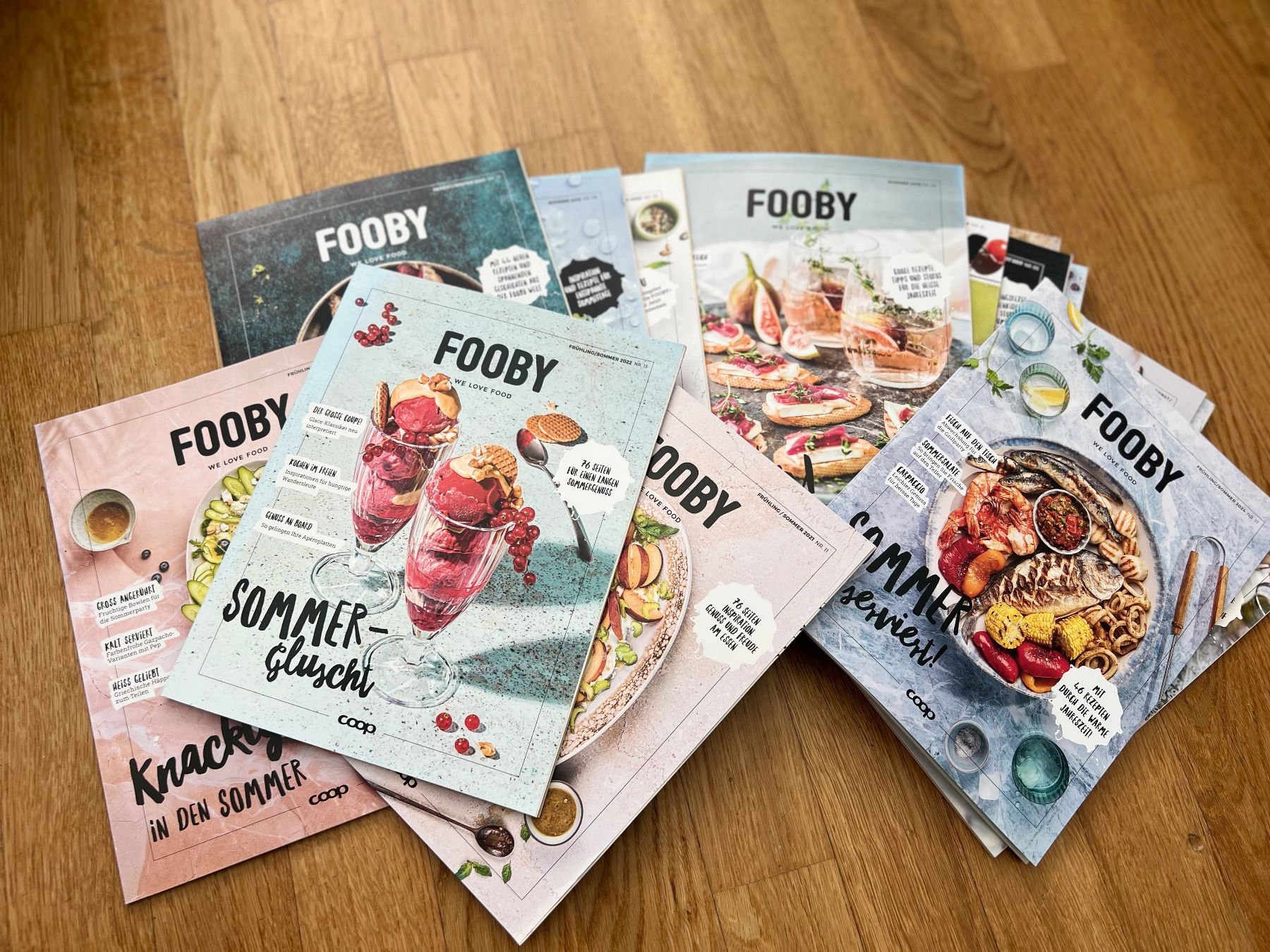 Libri: Fooby Zeitschriften (15 Stück) – Usato da Glattpark(Opfikon) venduto da ste_n99y