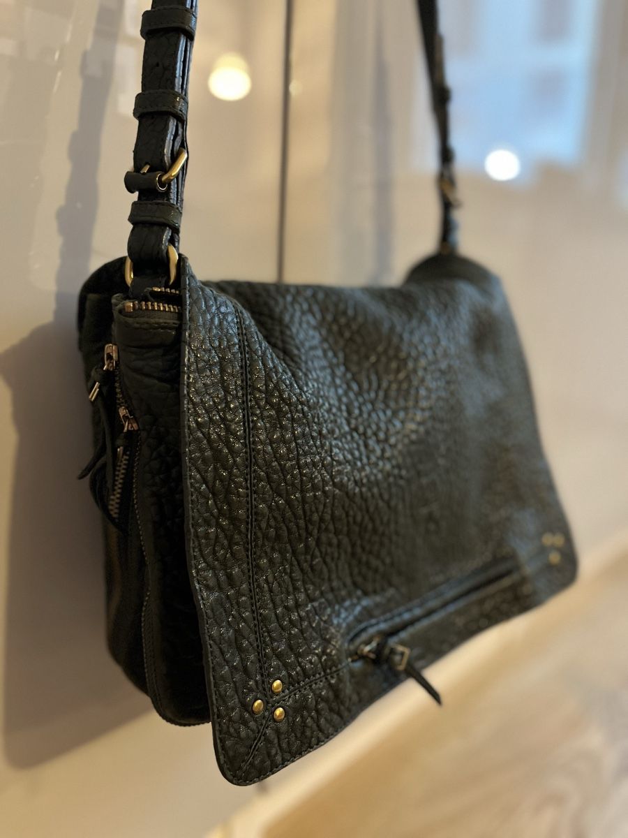 Jerome Dreyfuss Borse da donna: Jérôme Dreyfuss-Tasche 'Albert', Dunkelgrün – Usato da Zürich venduto da scke 2