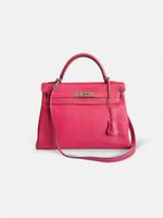 Sac Hermès Kelly 32 rose