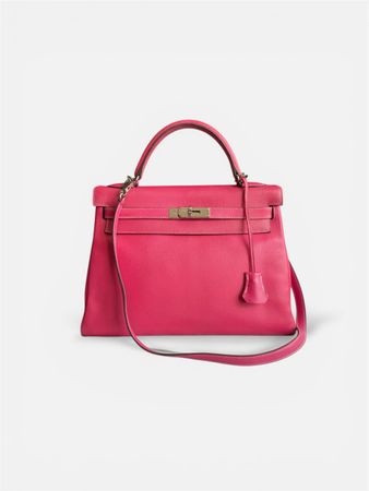 Sac Hermès Kelly 32 rose