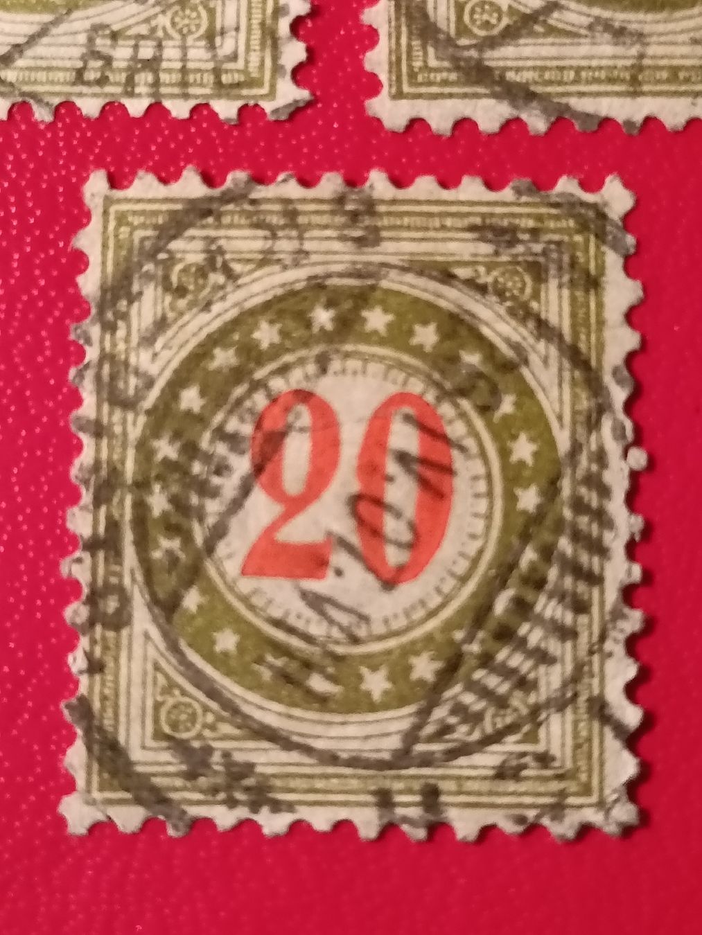 Tutti i francobolli: Antike Schweizer Briefmarken 5/10/20 Rappen – Usato da Sargans venduto da Polifemo58 3