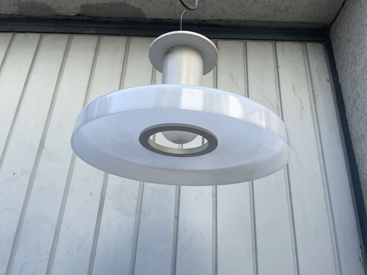 Lampadari & plafoniere: Dänische Vintage Space Age Plexi Glas Lampe – Usato da Bern venduto da fotolog111