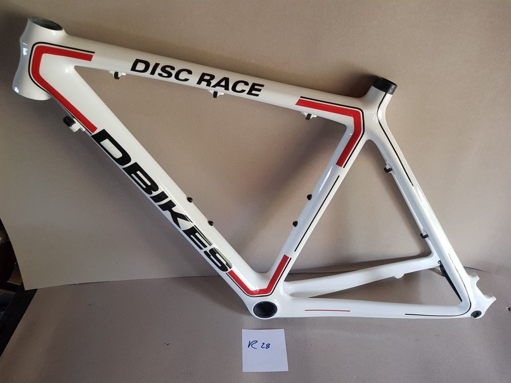 26 Zoll Alu Mountainbike Rahmen Schwarz - Robuster Fahrradrahmen  Aluminiumlegierung Disc