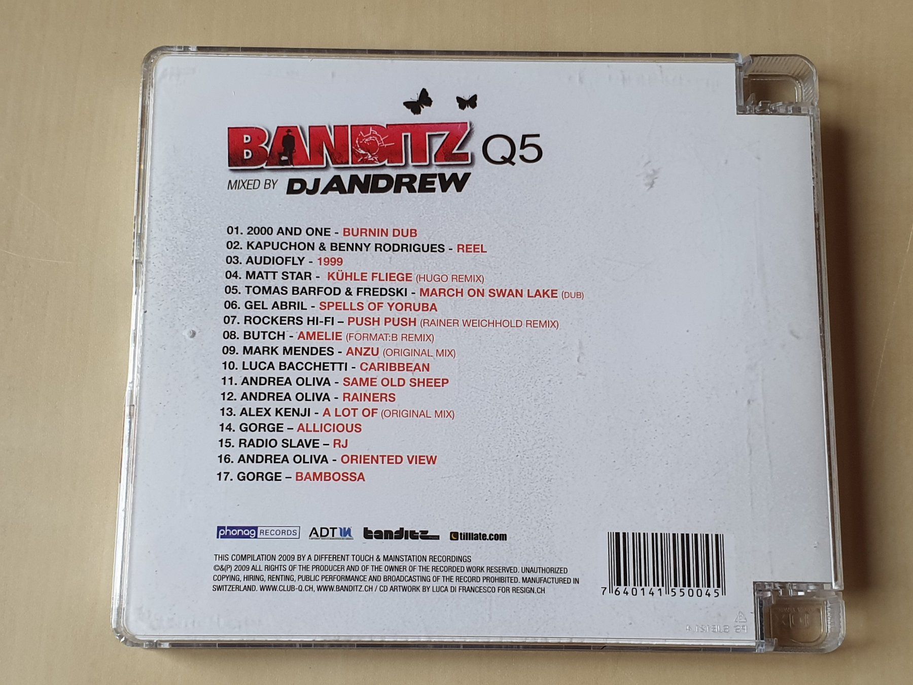 CD: Banditz Q5 DJ Andrew – Usato da Stansstad venduto da collectorsshop 1