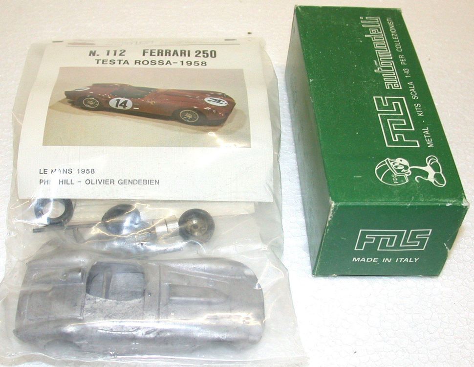 Le Phoenix Ferrari 250 TR 1958 Le Mans N°16 - Échelle 1/43 - BBR AMR - Occasion