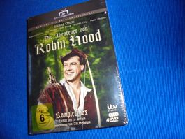 DVD Serie ROBIN HOOD / alt /ca 631 Min. S/W KULT!!