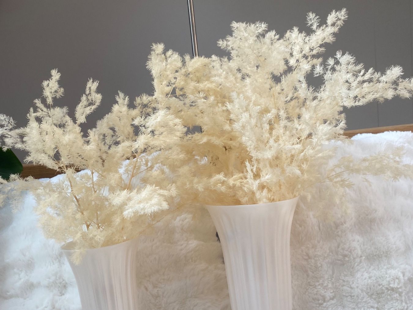 Tutte le decorazioni: 2x Vasen Perlmutt Getrockneter Federspargel Shabby Chic – Nuovo (secondo la descrizione) da Bützberg venduto da moeide 2