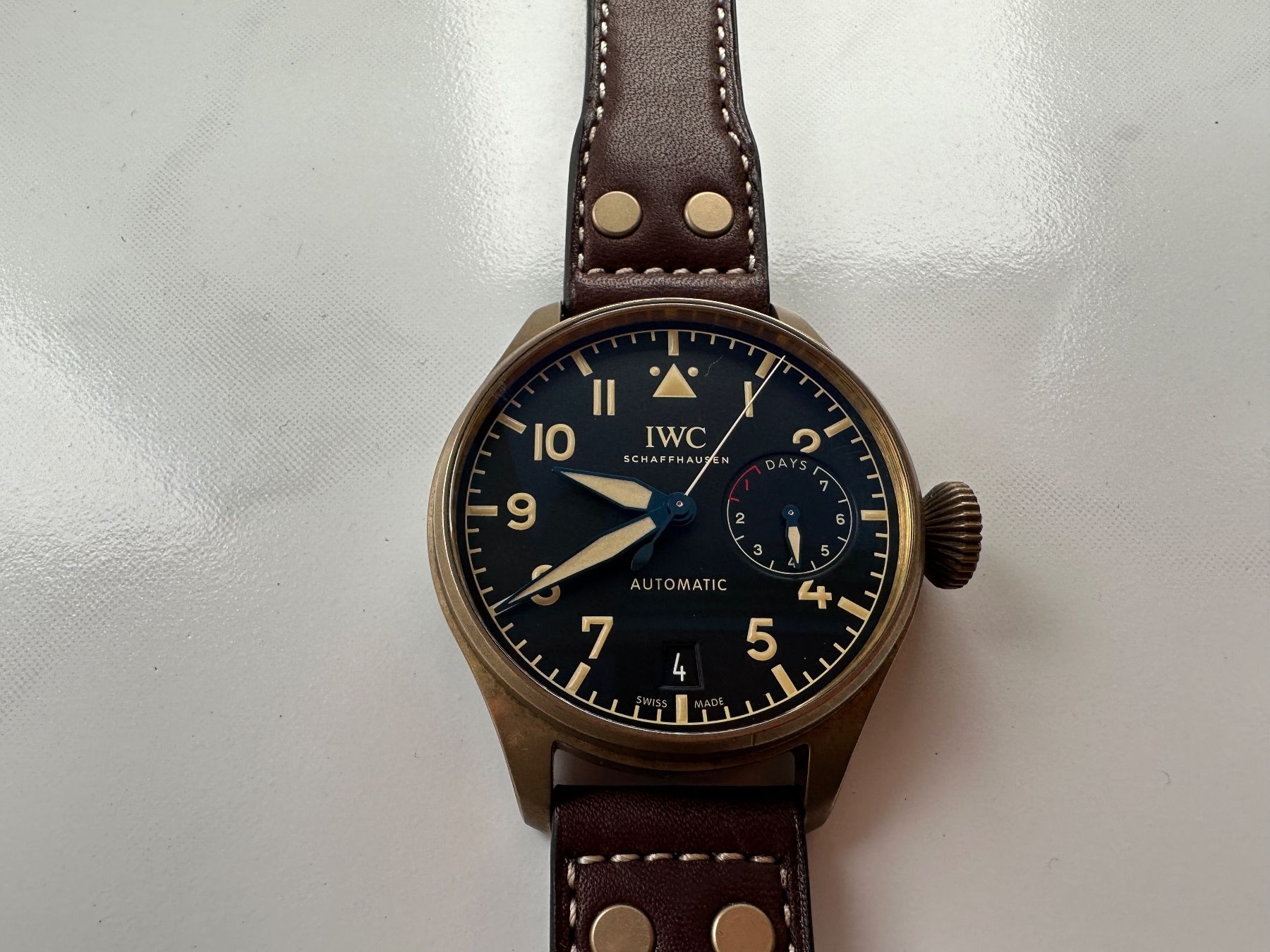 IWC Montres: IWC Big Pilot Bronze – D'occasion à Neunkirch par neunkirch66 3