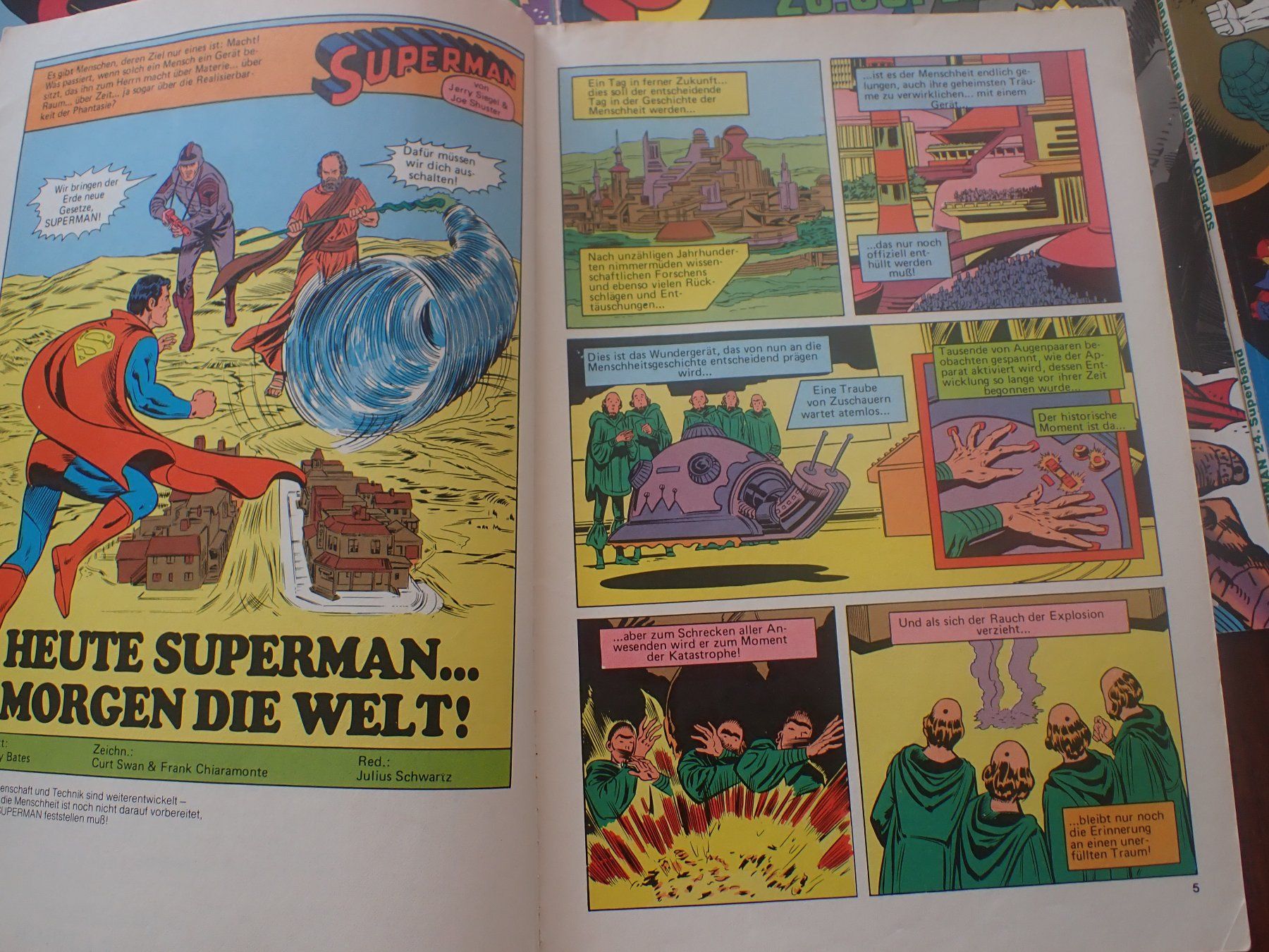 Comics: 5 alte Ehapa " SUPERMAN Superband " Comic Hefte / Alben – Gebraucht aus Geroldswil von boy5toy 6