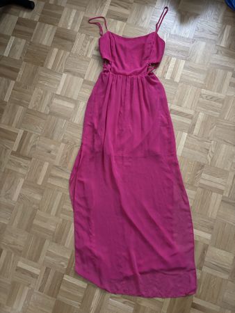 Rosafarbiges Damenkleid - 38