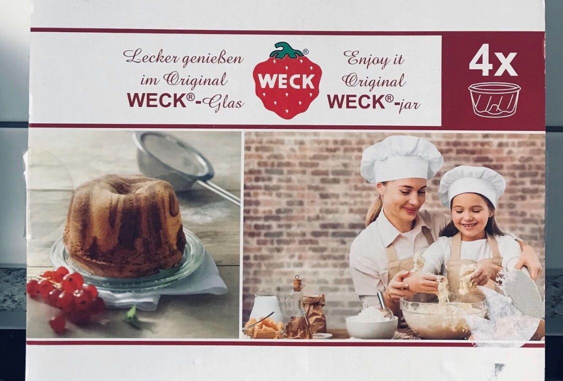 Weck Contenitori & Simili: WECK-Gugelhupfglas mit Glasdeckel – Nuovo e nell'imballaggio originale da Frauenfeld venduto da berk39