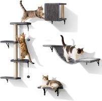 Kletterwand Katzen, Kletterwand Set 10 -teiliges für Katze
