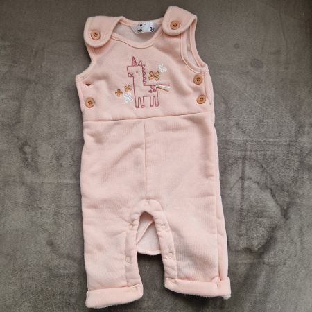 Baby Overall rosa mit Einhorn, Grösse 0-3 Monate