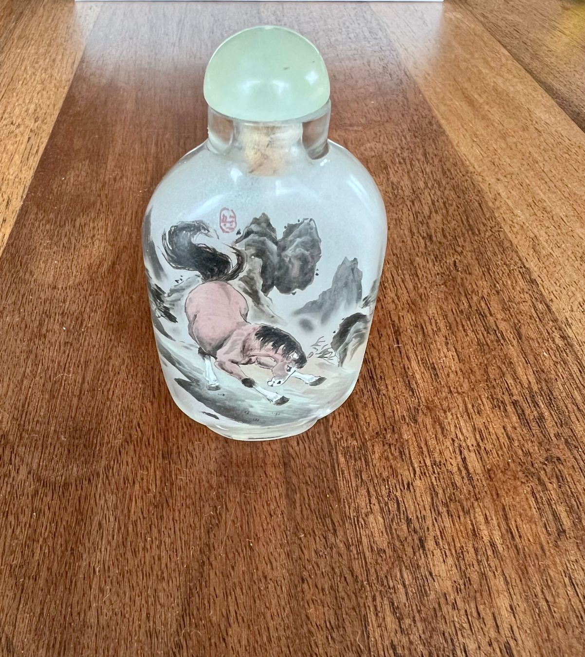 Flaconi: Signed Snuff-bottle in painted glass – Usato da Morges venduto da Audemars07 2