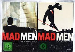 MAD MEN Staffel 1 & 2 DVD - Deutsch -  Schuber Sets!
