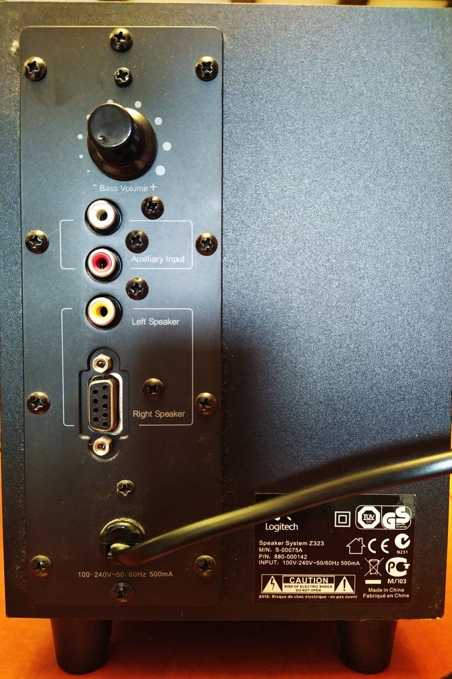 Logitech Lautsprecher: Logitech Z323 Lautsprecher System / Hauts-parleurs – Gebraucht aus Morgins von Laurentcorinne 1
